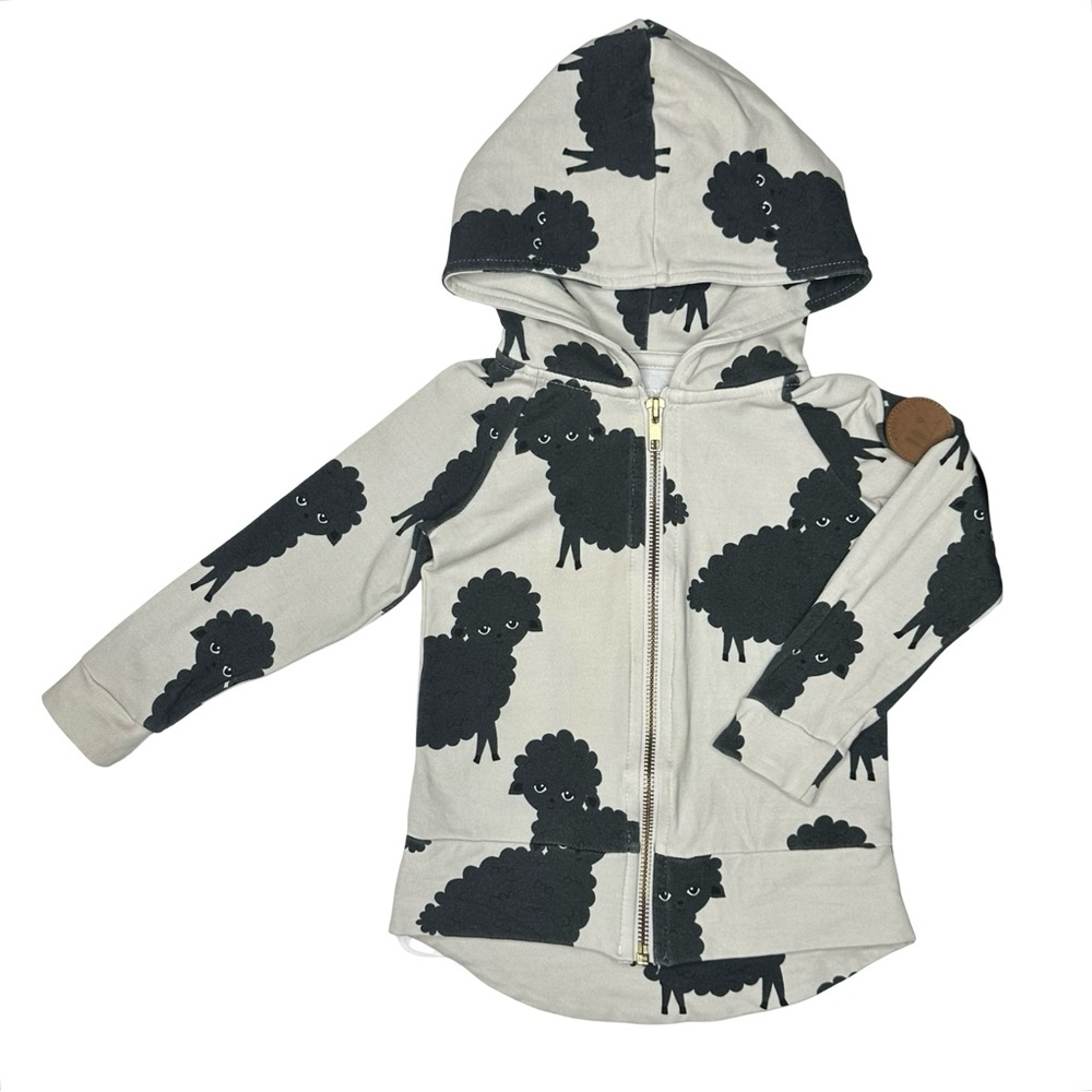 Dear Sophie Sheep Zip Hoodie
